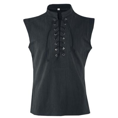 New Men's Clothing, Medieval Clothing, Retro Men's Short Vest Halloween Costume