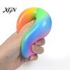 Stress Reduction Gadget Relief Flour Ball Toy Rainbow Color Changing Hand Therapy Fidget Home Office Desk Decompression Reusable Squeeze