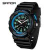 Sanda Cross-border Watches for Men, Women, and Teens - Fresh Style, Sporty Waterproof Electronic Quartz Watches, Fashionable for Students