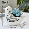 Cute Bird Flower Pot Ceramics Succulent Pot Planter Home Decor Indoor Decoration Desktop Ornaments Bonsai Plant Pot