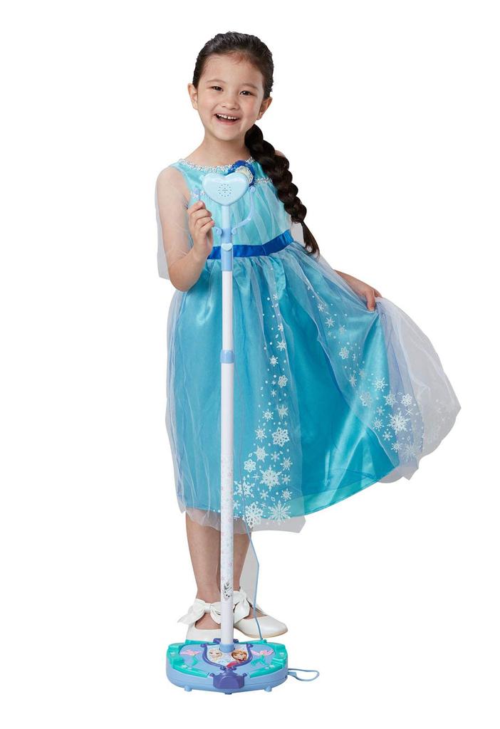 Disney Frozen Sing a Karaoke Stand Microphone Let's Lot!