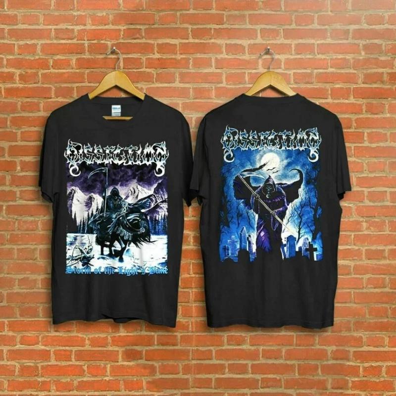 American Street Storm of The Light's Bane 2-sided Cotton Comfort T-shirt Summer New Retro Fashion Men's and Women's Streetwear