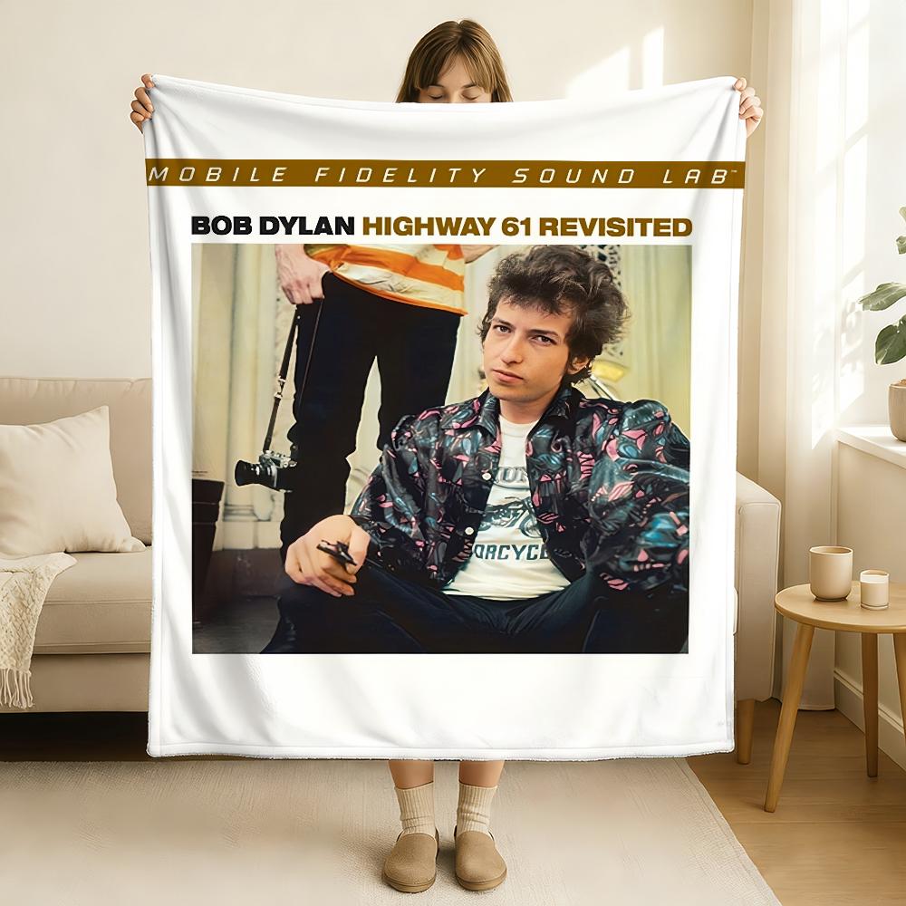 Singer Singer Bob Dylan Blanket Soft and Skin Friendly For Couch Bed Napping Bedspread All Seasons Comforter