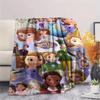 Sofia First Princess Character Print Blanket Sofa Blanket Blanket Digital Printing Christmas Gifts Bedroom