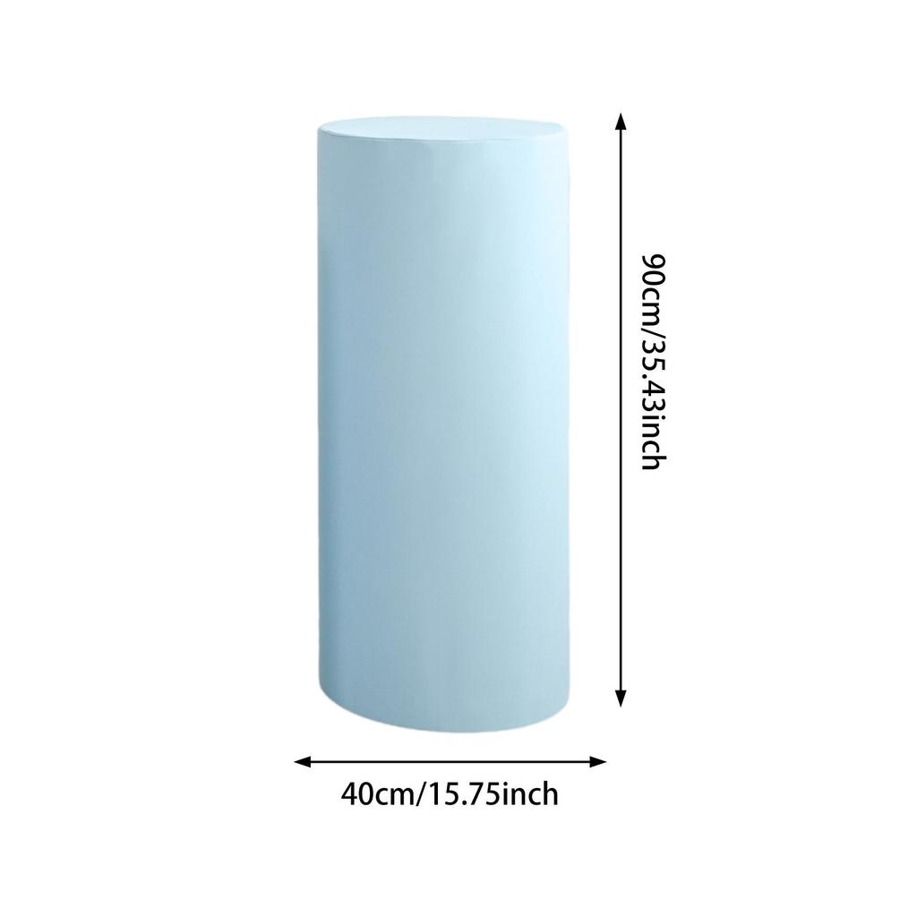 Sockel Ständer Säule Abdeckung Zylinder Dessertständer Abdeckung Partyzubehör Zylinder Sockel für Thanksgiving Hochzeitsdekoration