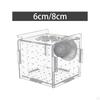 Aquarium Fish Breeder Box Accessory Transparent Isolation Breeding for Guppy