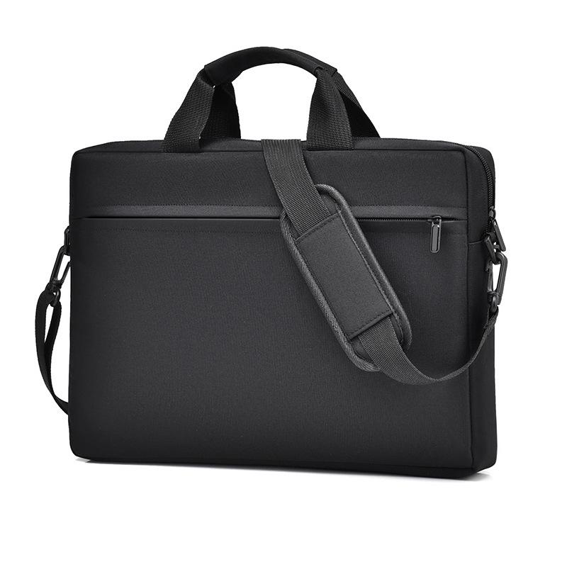 

TS JYL laptop bag,Large Laptop Shoulder Bag Business Travel Document Briefcase 15.6 inches чорний