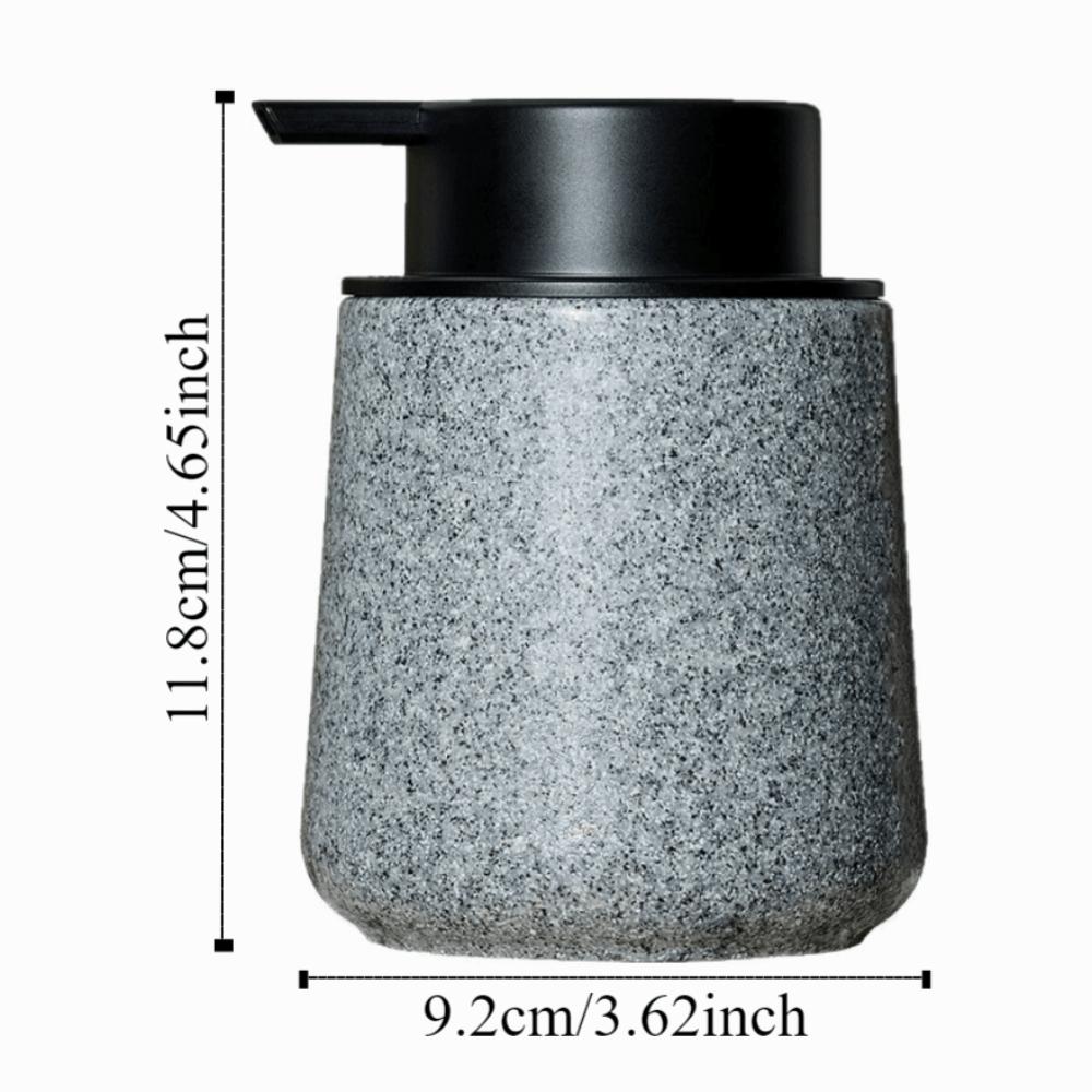Multifunctional Wood Grain Soap Dispenser Refillable Liquid Lotion Storage Bottles  Restaurant