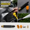 High Pressure Power Washer Nozzle Adjustable Water Spray Gun for Car Cleaning Garden Irrigation Patio Washing with Hose Connector