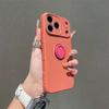 With Ring Holder Stand Shockproof Phone Case For iPhone 17 Air 16e 15 14 13 12 11 Pro Max Plus Xs XR Mini Matte Silicone Soft Back Cover