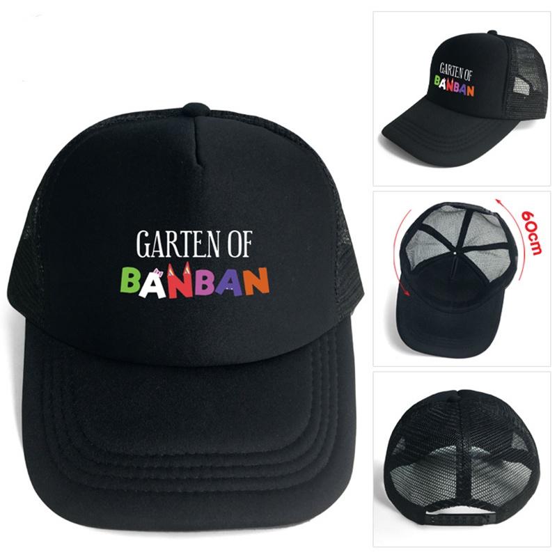 Garten Of Banban Cartoon Printing Baseball Cap Adjustable Hip Hop Sun Hat