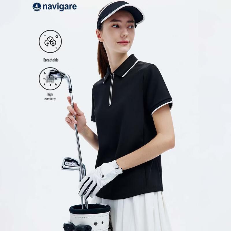 Navigare Women's Summer Polo Short Sleeve