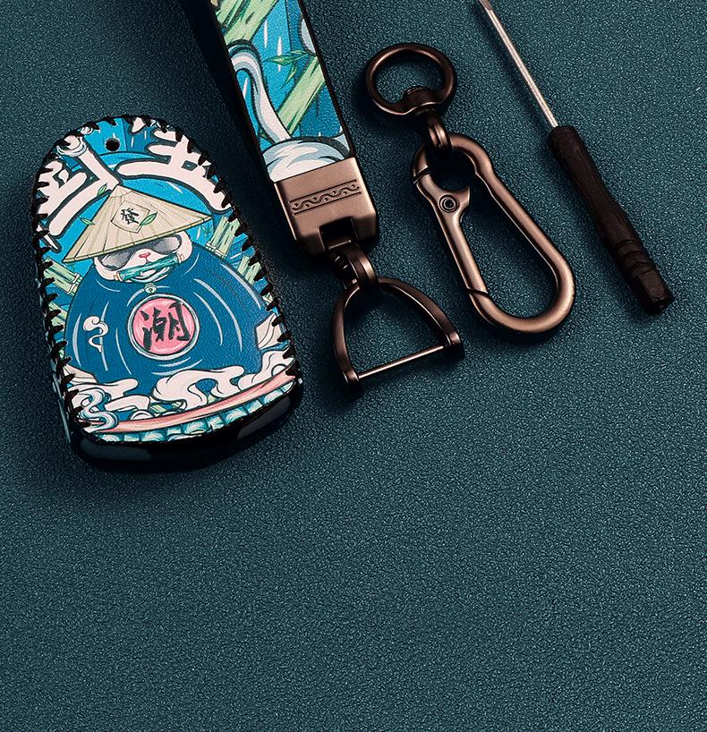 Cadillac Key Case for CT6, XT4, XT5, XT6, XTS, CT4, CT5, ATS-L - Snap-On Shell