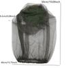 Outdoor Head Face Mask Hat Net Cover Made of Breathable EVA Mesh Anti-mosquito Cover Mosquito Net Cap Travel Breathable Head Mesh Covers Fishing Caps