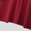 INCERUN Summer Two Pieces  Men V Neck Texture Short Sleeve Tops and Shorts Clothing Sets