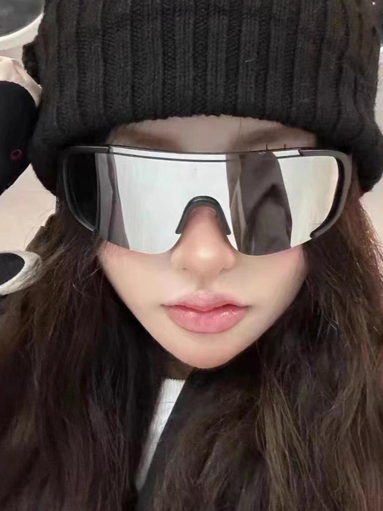 Fashionable Mirror Sunglasses Unisex for Cycling Driving Outdoor Mountain Climbing - Stylish UV Protection