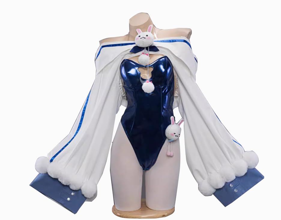 

Lavender Laffey Cosplay Costume, Christmas Halloween Costume, Bunny Girl, Size M
