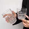 Glass Coffee Cup Ice American Style Cold Brew Latte Latte Glass Cup Minimalist Beverage Juice Flower Tea Cup