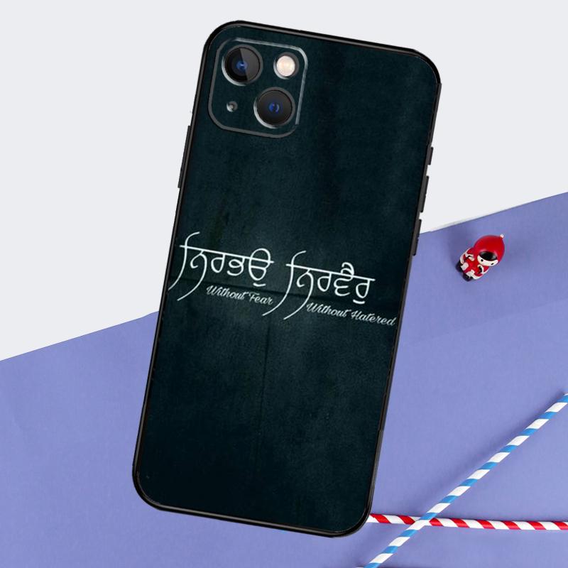 Punjab Map Outline Phone Case For iPhone 16 Pro Max 11 12 13 14 15 Pro Max Mini XR 16 15 Plus 16e Cover Shell