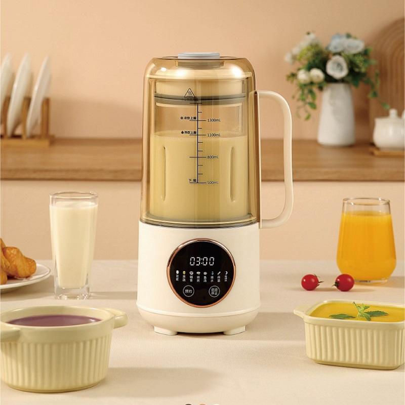 Xiaomi 1.5L Soy Milk Machine Multifunctional Wall Breaker Appointment Auto Rice Paste Machine 8-Blade Knife Blender Home Electric Juice