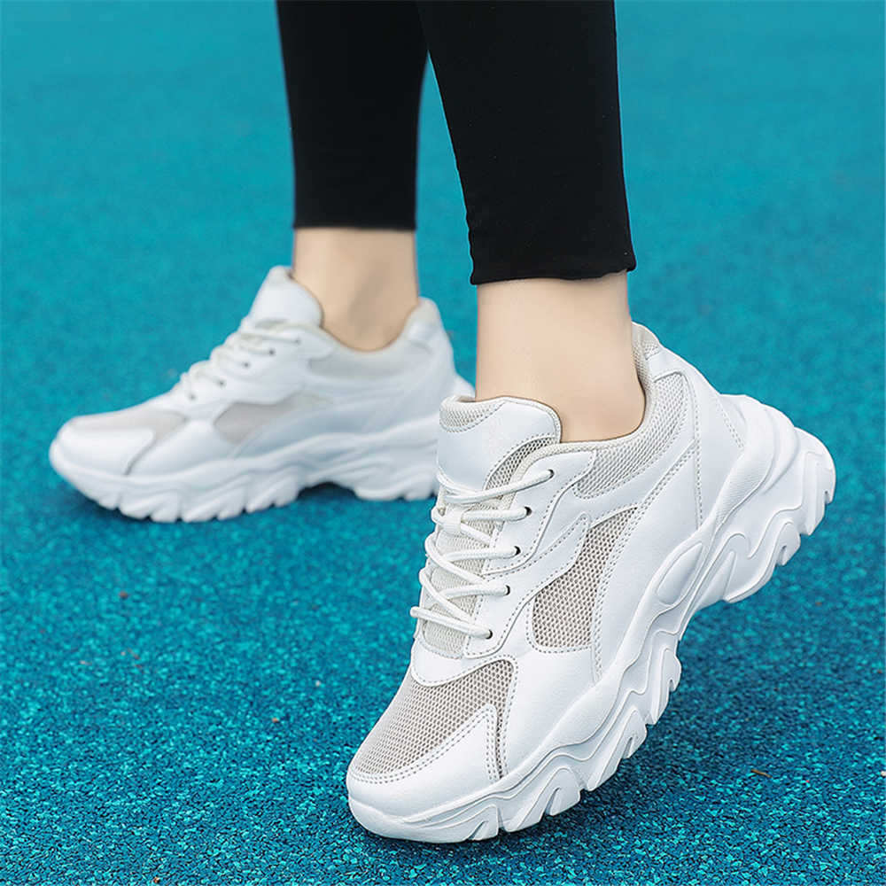Fashion 35-42 Rubber Sole Sneekers Casual Sneakers Blue Woman Shoes Flat Sport Sapatilla Low Prices Idea Fat Lowest Price Loofers