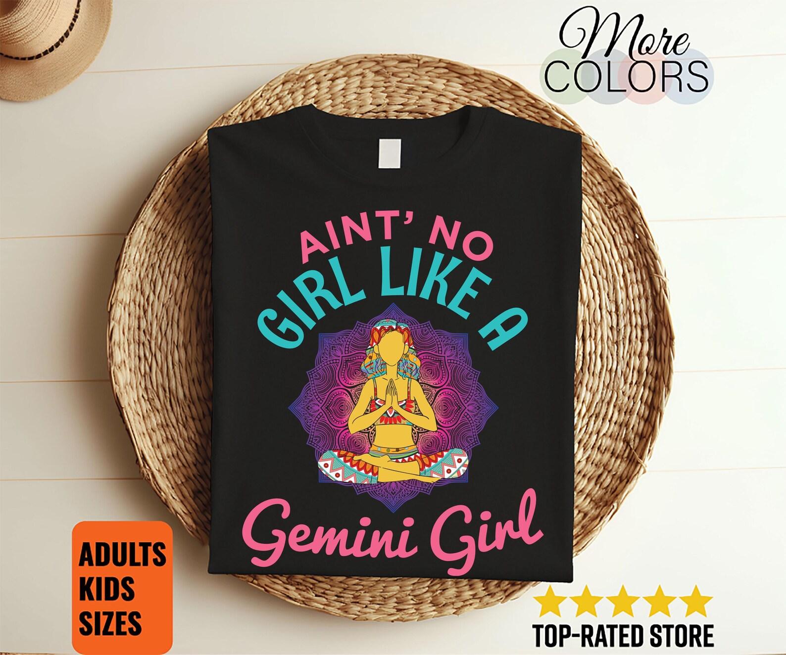 Gemini Traits Horoscope Zodiac Sign T-Shirt, Cute Gemini Gift Tees, Gemini Girl, Funny Rules of Gemini, Birthday Present 100