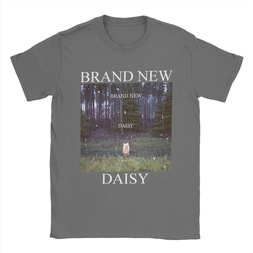 Brandneues Gänseblümchen T-Shirt Herren Reine Baumwolle Neuheit T-Shirt Rundhals Band T-Shirts Kurzarm Oberteile Geschenkidee