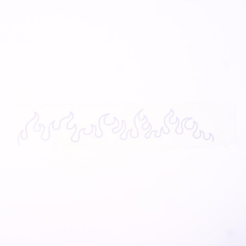 1Pcs Flame Decal Sticker For Car, Laptop, Dashboard, Mirror - Gift, Mirror Decoration | Vibrant Flame Design