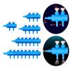 Air Pump Accessories Distributor Hose Splitter Plastic Oxygen Flow Control Valve Aquarium Air Tubing Connector for Aquariums