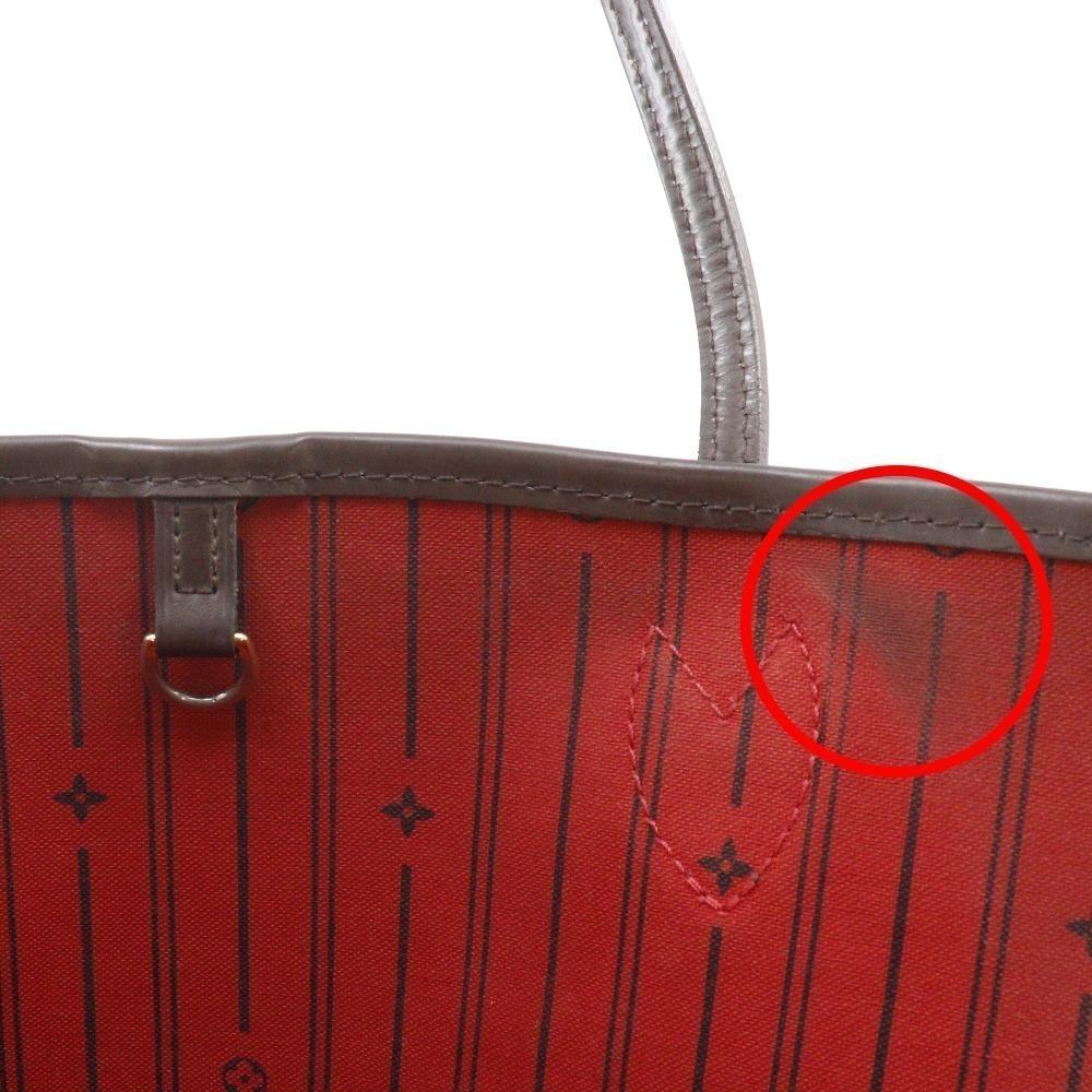 LOUIS VUITTON Neverfull GM Tote Bag N51106 Brown Damier canvas unisex Used