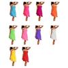 Women's Strapless Tube Top Sundress Casual Beach Swimsuit Cover Up Soft Stretchy Elastic Swimwear Midi Dress