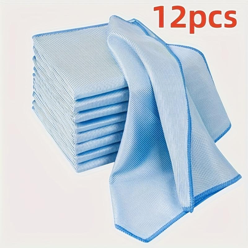42PCS Extra Large Polyester Glass Cleaning Cloth,Lint-Free & Streak-Free for Windows Mirrors,Super Absorbent,Individually Packed