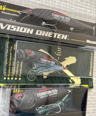 Megabass POPMAX POP-X Vision ONETEN SP-C Graphite Finish 2026 Limited Set 3