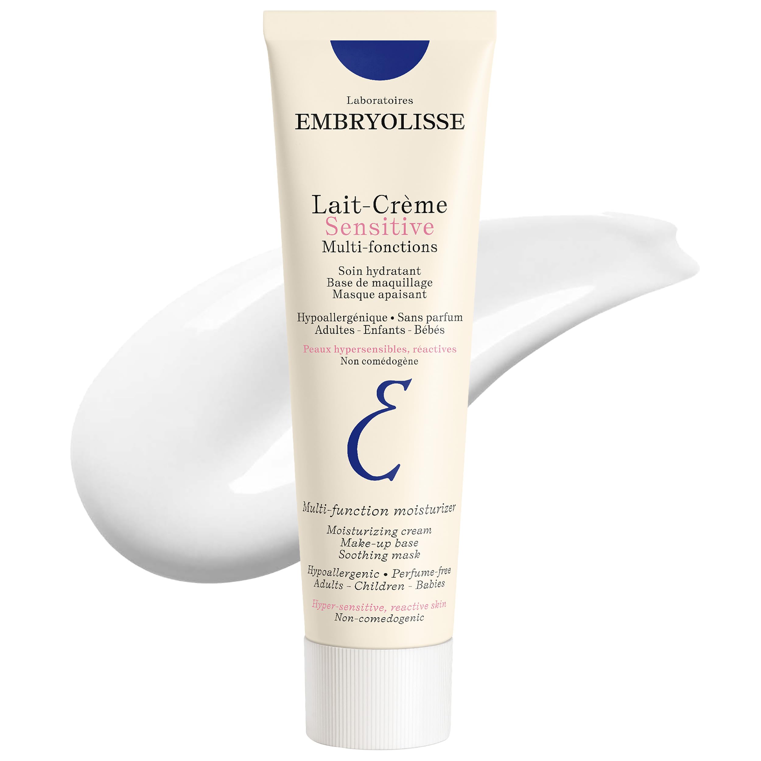 

Embryolisse Sensitive Moisture для чувствительной кожи Увлажняющий макияж Крем для тела, 100 мл, Кожа, Без отдушек, База, Детский, Уход, Без отдушек