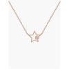 [Lac Drop] Star Line Silver Necklace Oysn20J251