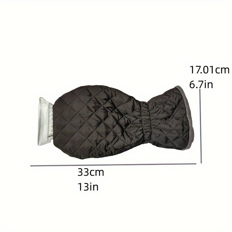 Ice Scraper Mitt Windshield Snow Scraper Gloves Waterproof Snow Remover Shovel