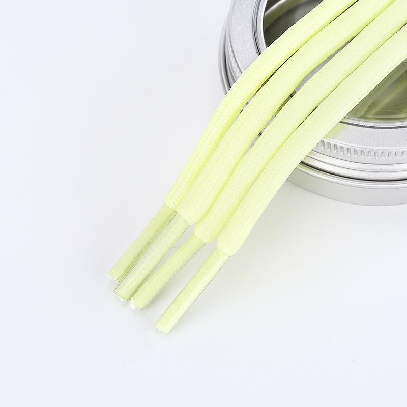 Luminous Shoe laces 0.5CM Bold High Quality Fluorescent Shoelaces Glow In The Dark Night Round Shoelace Sneaker Laces Shoes