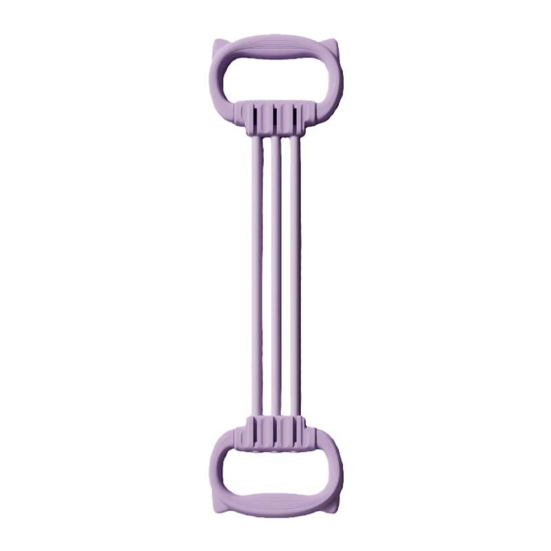 

Dewick Resistance Band, Back Training Equipment, Shoulder And Neck Stretching, Elastic Rope, Yoga Back Opener, Adjustable from 15-90 Pounds, Purple фіолетовий
