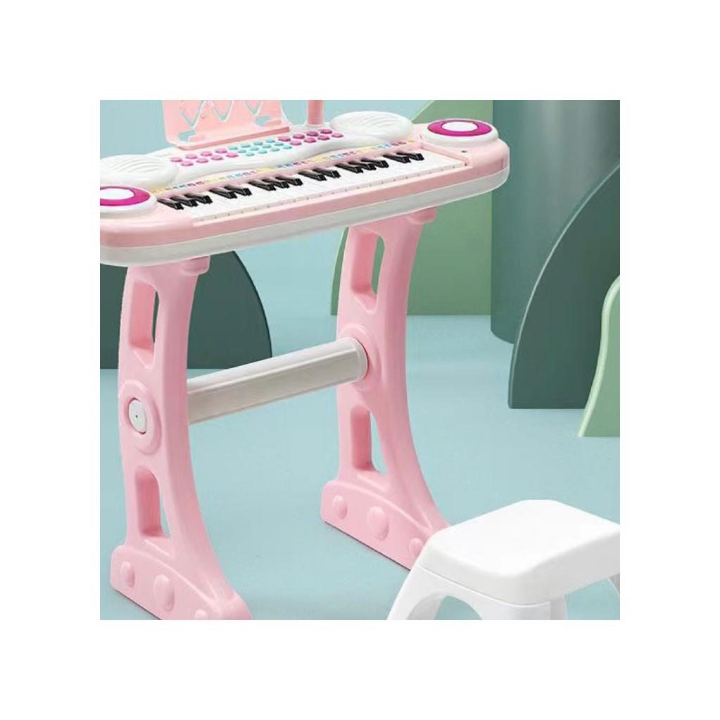 37-Key Medium-Sized High-Quality Piano High-Quality With High-Quality Microphone High-Quality And High-Quality Chair High-Quality Children'S