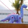 Simulation Animal Simulation Dinosaur Model Leash Dinosaur Toy Glowing Musical Toy Dinosaur Pet Toy