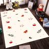 Gingerbread and Cupcake Holiday Pattern Rug Non-slip rug suitable for living room and bedroom sofas.