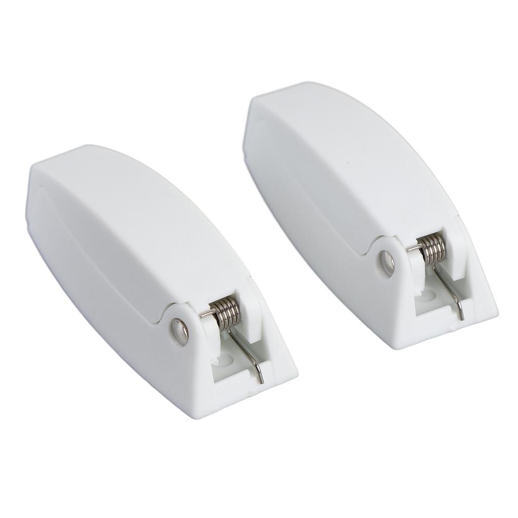 2pcs RV Baggage Door Catch Nylon Trailer Storage Door Latch Hook Door Holder for Motorhome Boat Camping Car Yacht