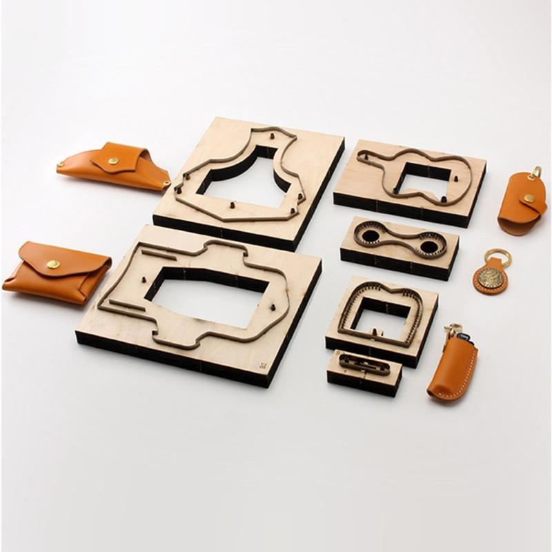 Professionelles Ergonomisches Lederbearbeitungs-Lederhandwerkszeug Handheld DIY Handwerksmesser Schneiderform für Künstlerische Projekte