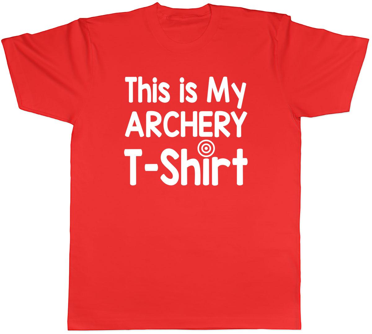 This is my Archery TShirt Unisexs Unisex TShirt Tee S