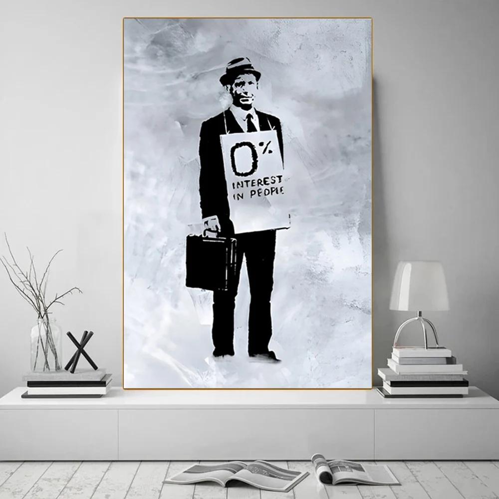 Street Graffiti Abstract Art Wall Posters Girl With Balloon Modern Home Room Decor Canvas Painting Mural Pictures Prints Artwork