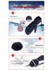 Wasserdichte winddichte Skihandschuhe für Damen und Herren: Warme Winterhandschuhe für Erwachsene