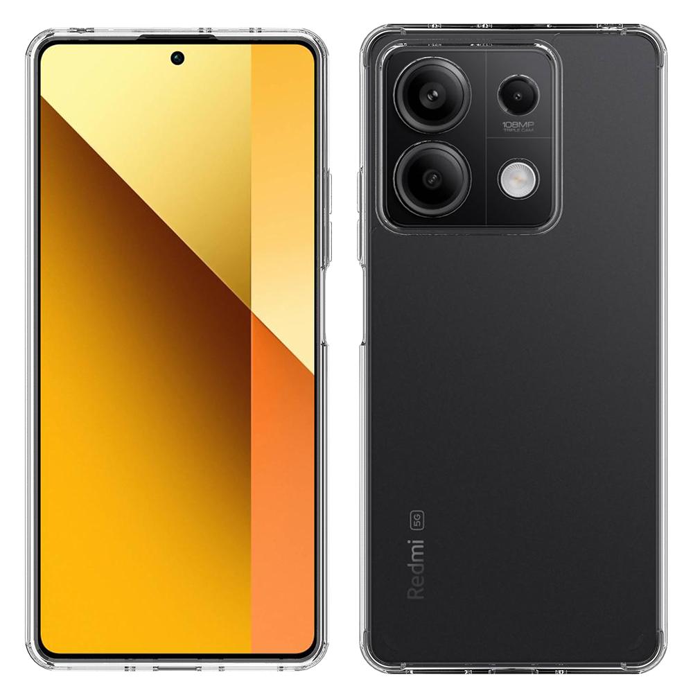 

For Xiaomi Redmi Note 13 Pro 5G/Poco X6 5G Case TPU+Acrylic Transparent Mobile Phone Cover A
