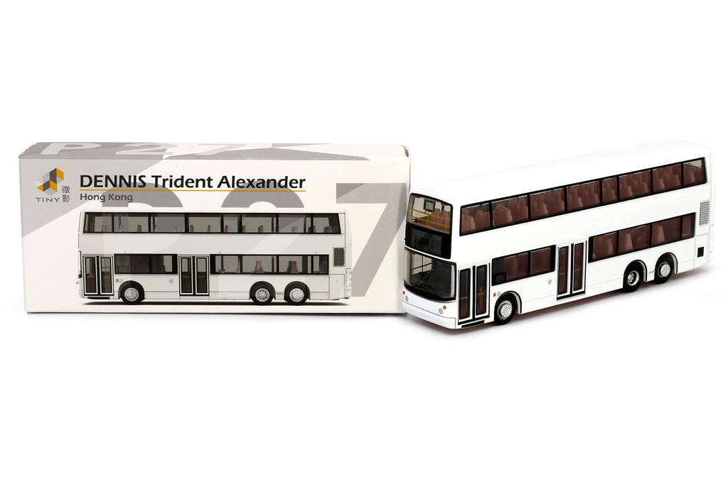 Tiny City Scale P27 Dennis Trident Alexander Bus Diecast Model Car 1/110 Double-Decker