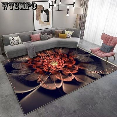 Koberec v nádherném stylu do obývacího pokoje Domácí pohovka Protiskluzové koberce Bytová dekorace Velká plocha Koberce Ložnice Podlaha Měkké rohože