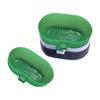 Portable Parrot Bathtub Oval Bird Wash Shower Box Bird Water Food Feeder  for Cleaning and Feeding